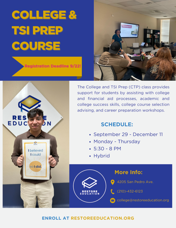 College & TSI Prep Course